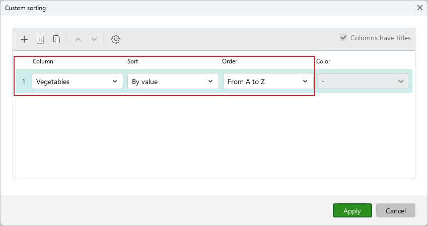sorting_value_settings_filtered_window